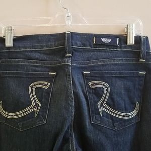 LAST CALL Rock & Republic Roth Dark Jeans Sz 27